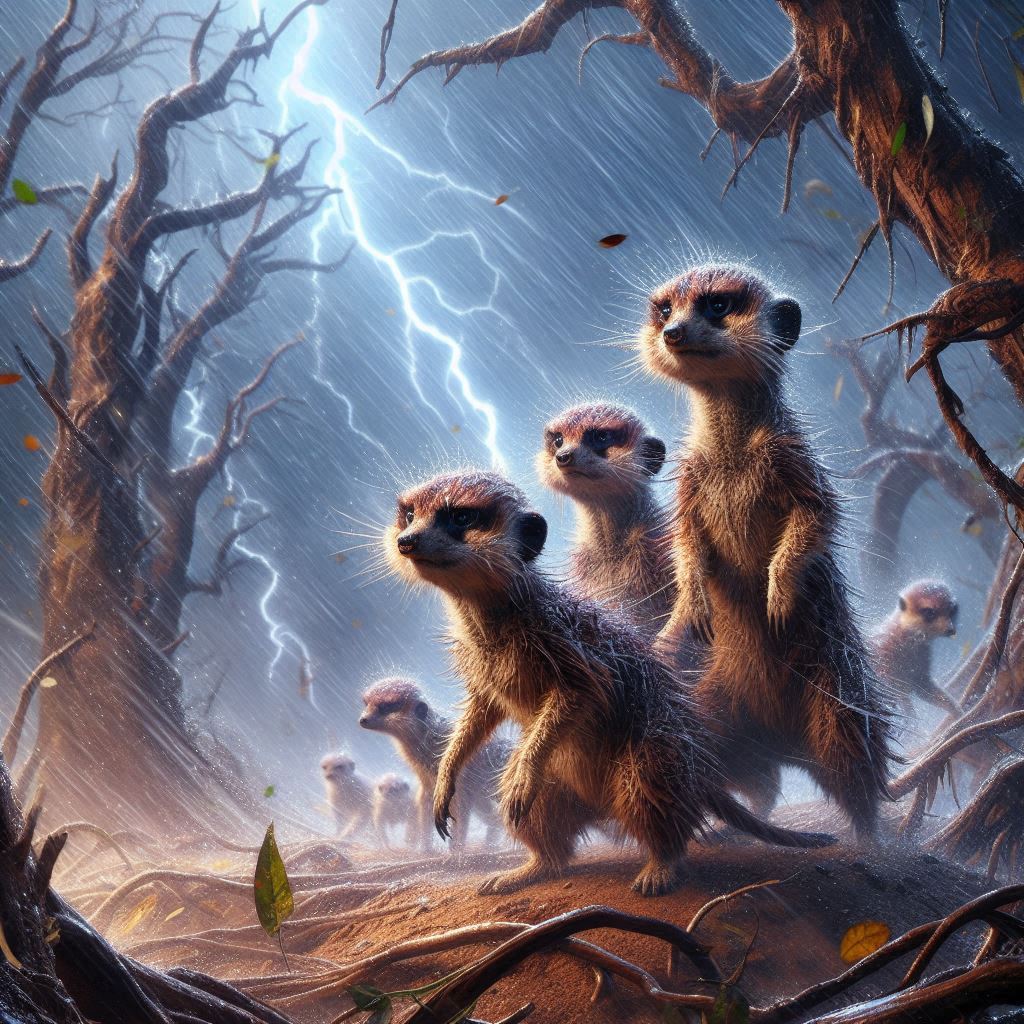 Animals Braving the Storm 11