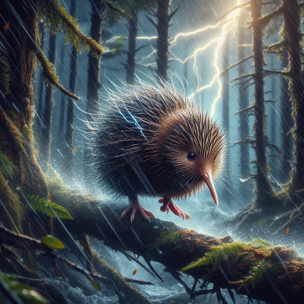 Animals Braving the Storm 14