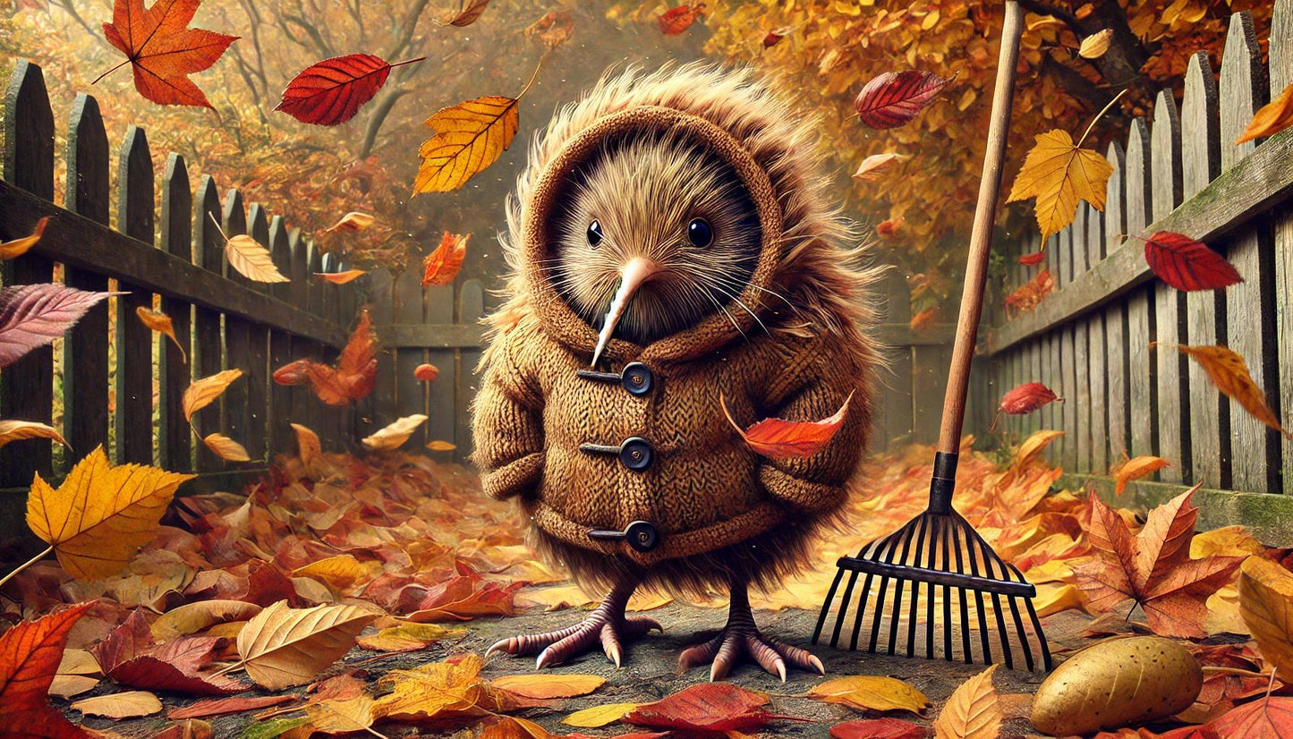 Kiwi and his Garden 1