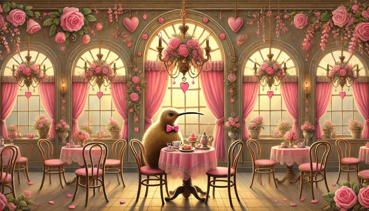 Animals in 1920s Cafe 18