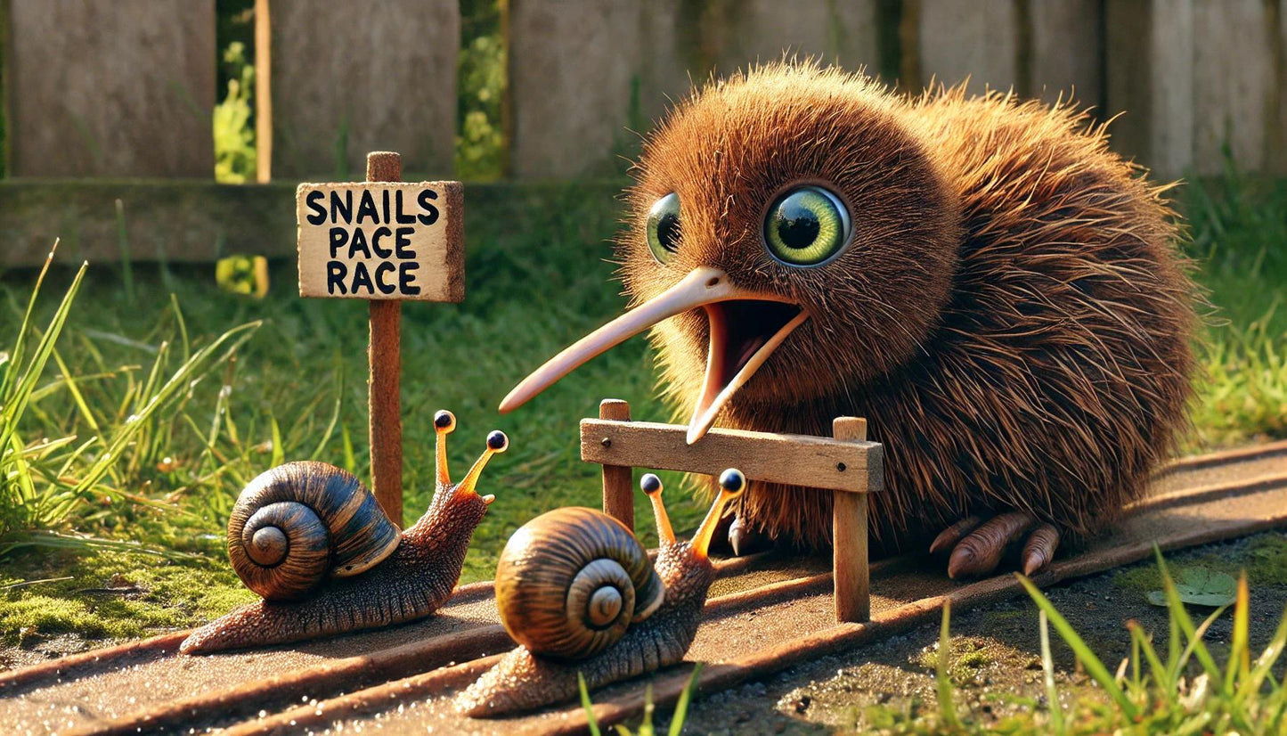 Kiwi and his Garden 9