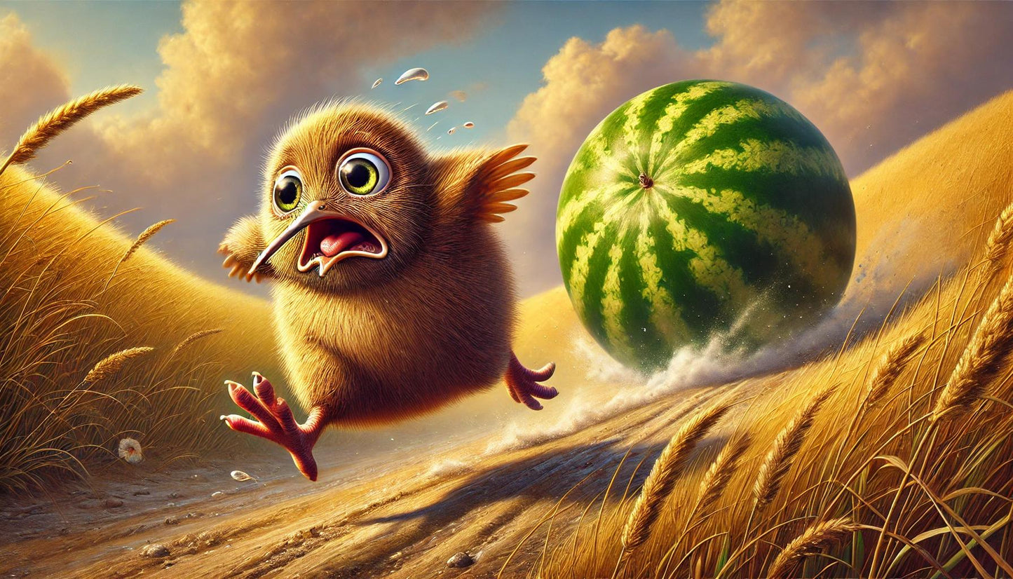 Kiwi and his Garden 14