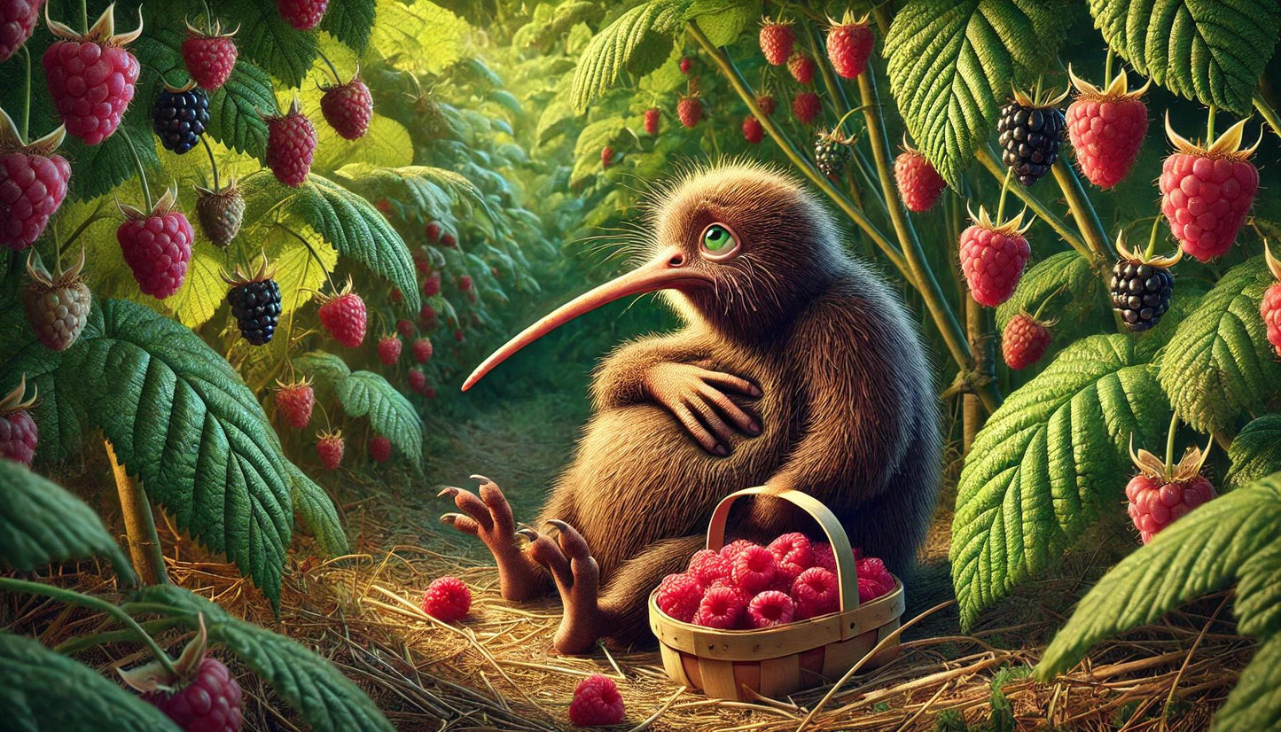 Kiwi and his Garden 16