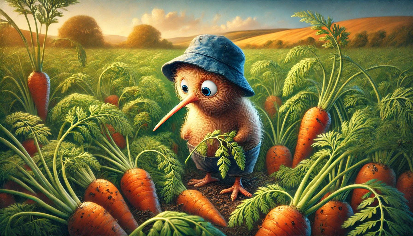 Kiwi and his Garden 18