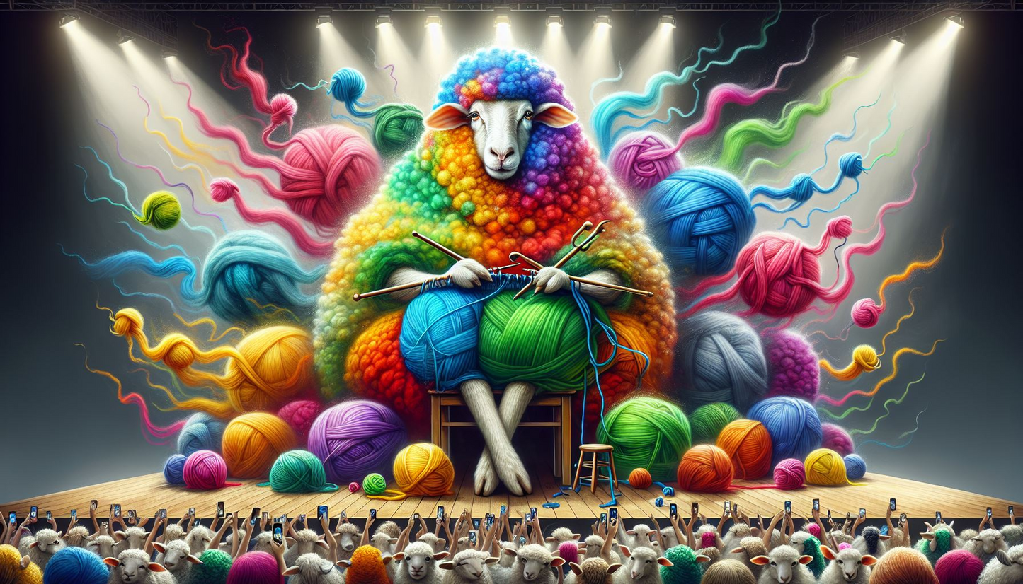 Knitting Sheep 2