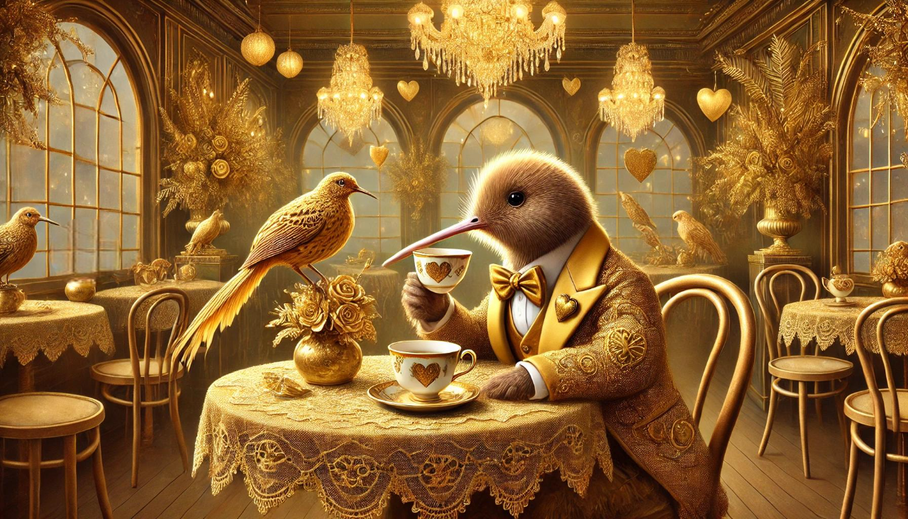 Animals in 1920s Cafe 13