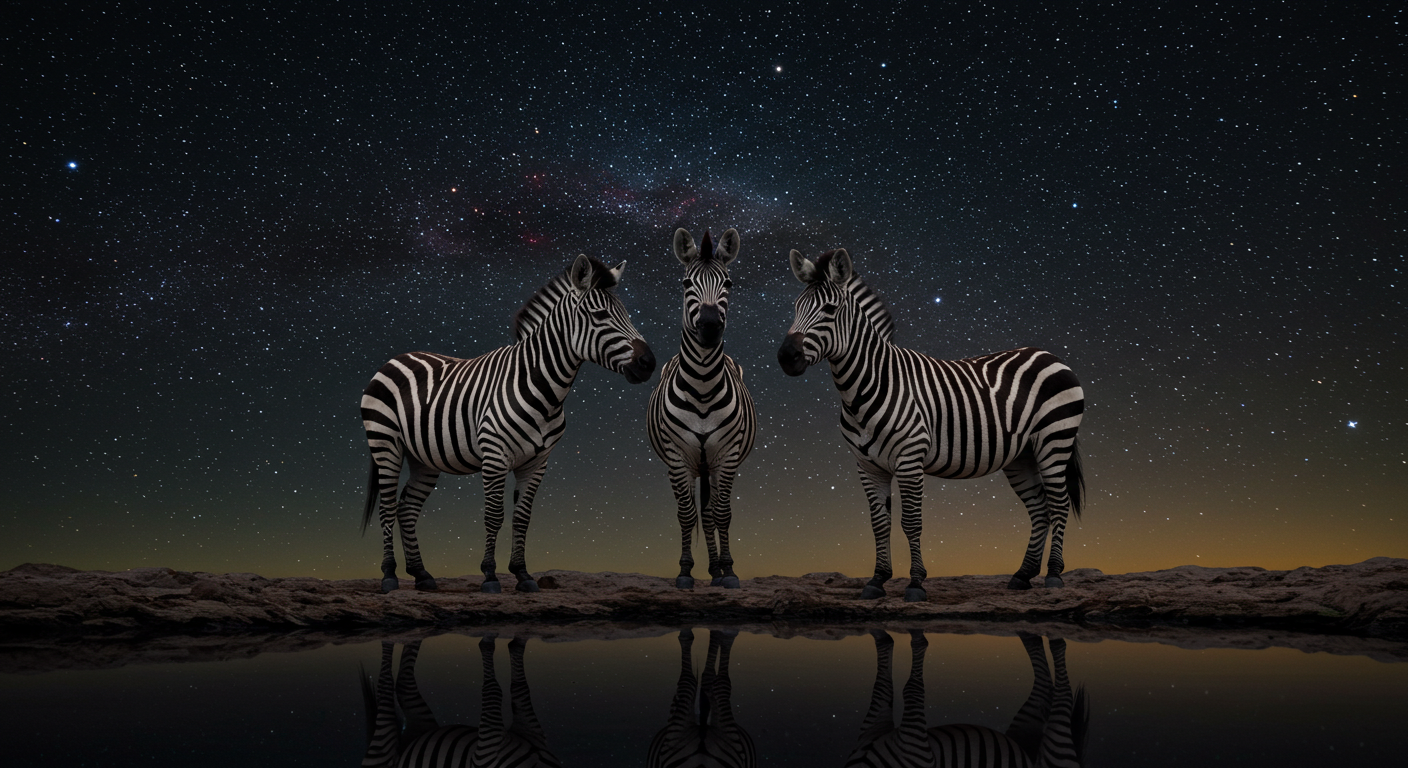 Animals at the Waterhole 2