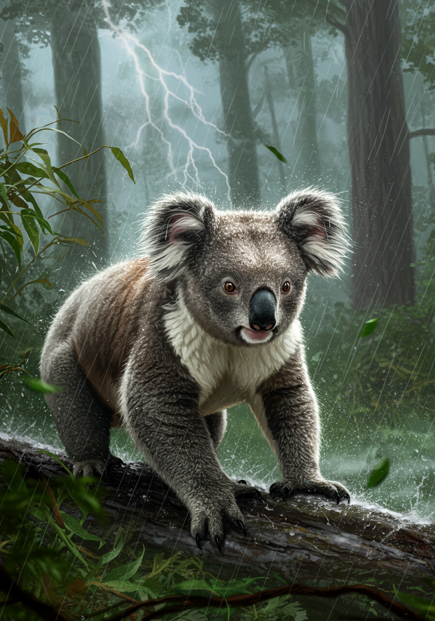 Animals Braving the Storm 29