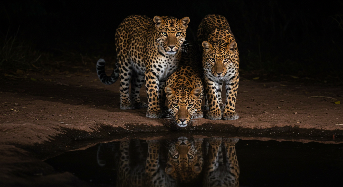 Animals at the Waterhole 10