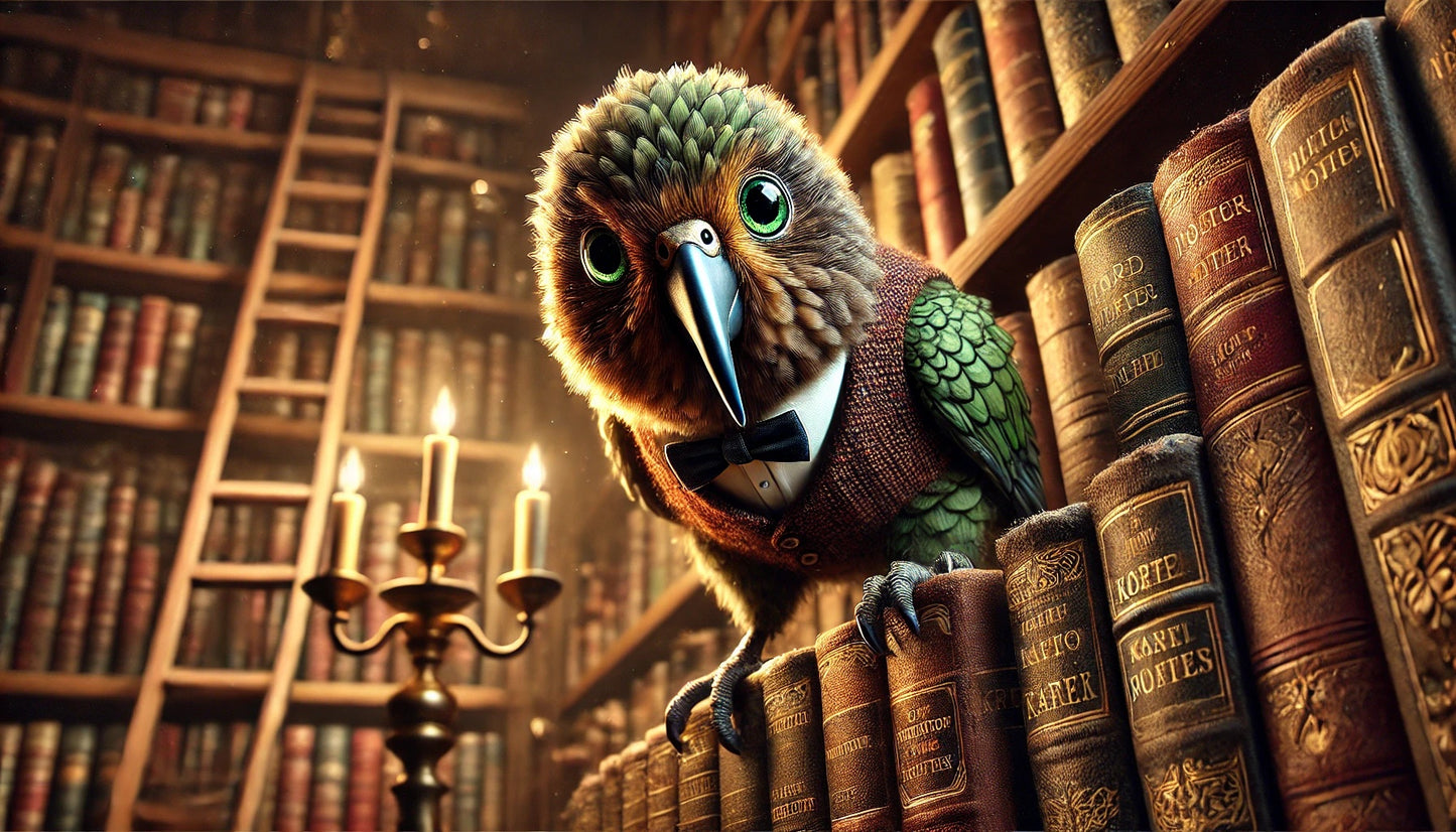 Animals in the Library 13