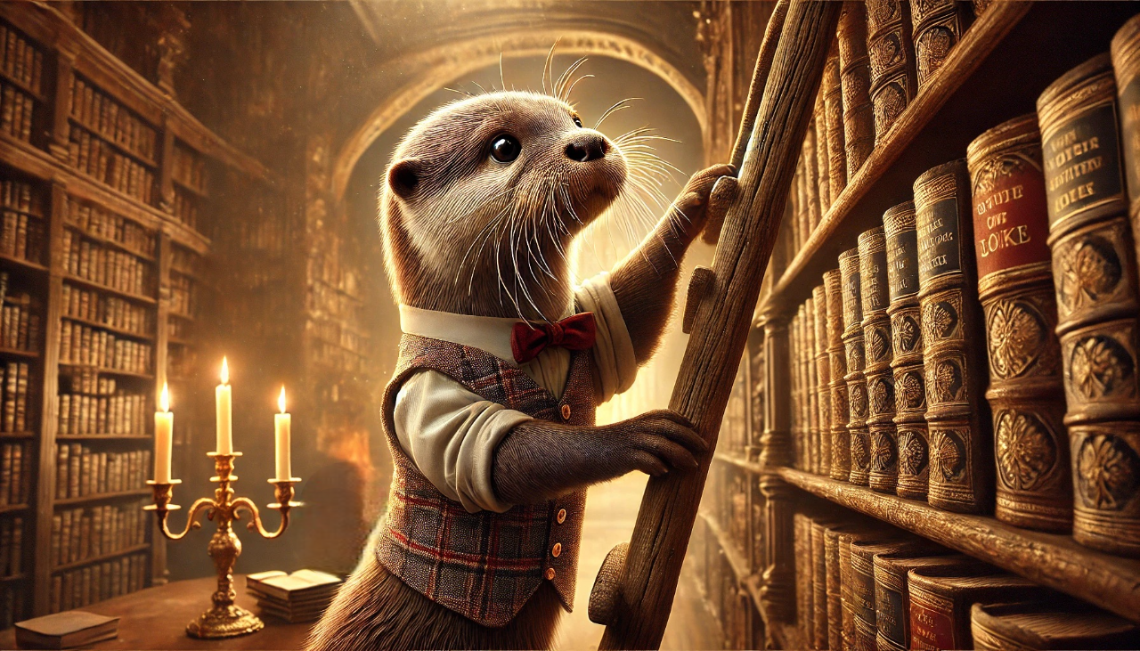 Animals in the Library 15