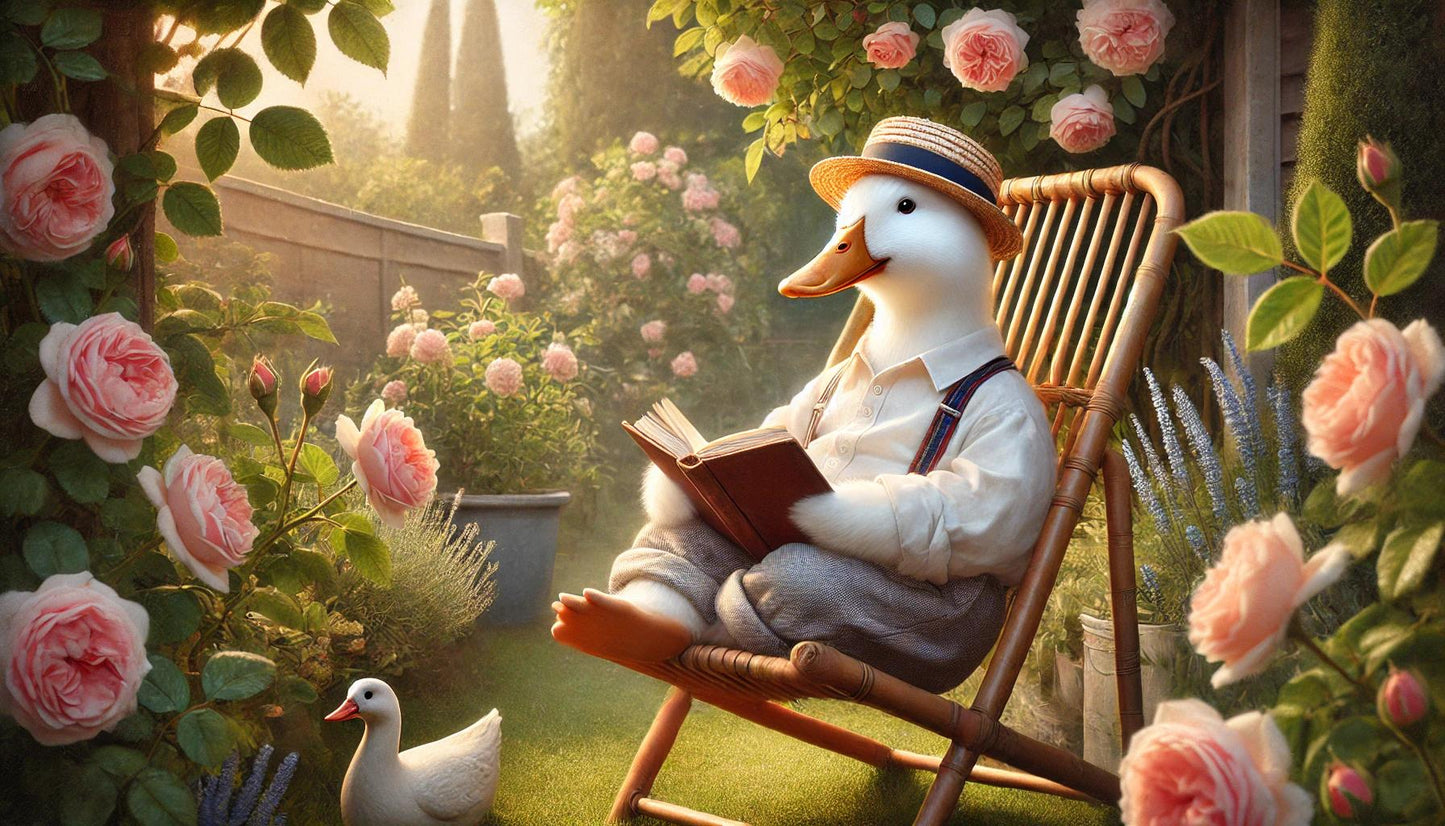 Reading in the Garden 4