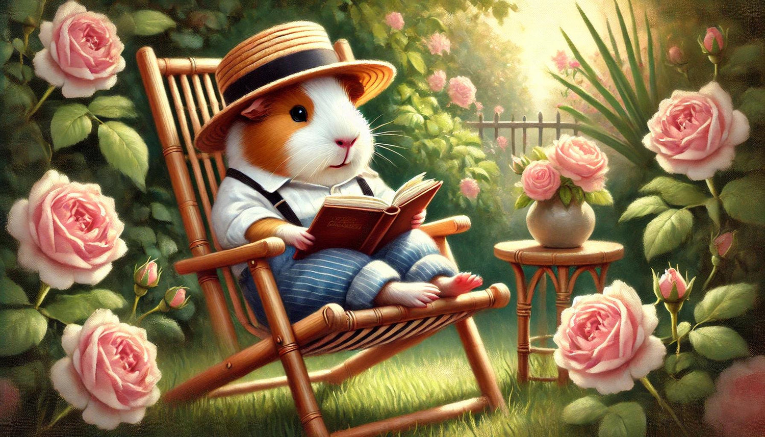 Reading in the Garden