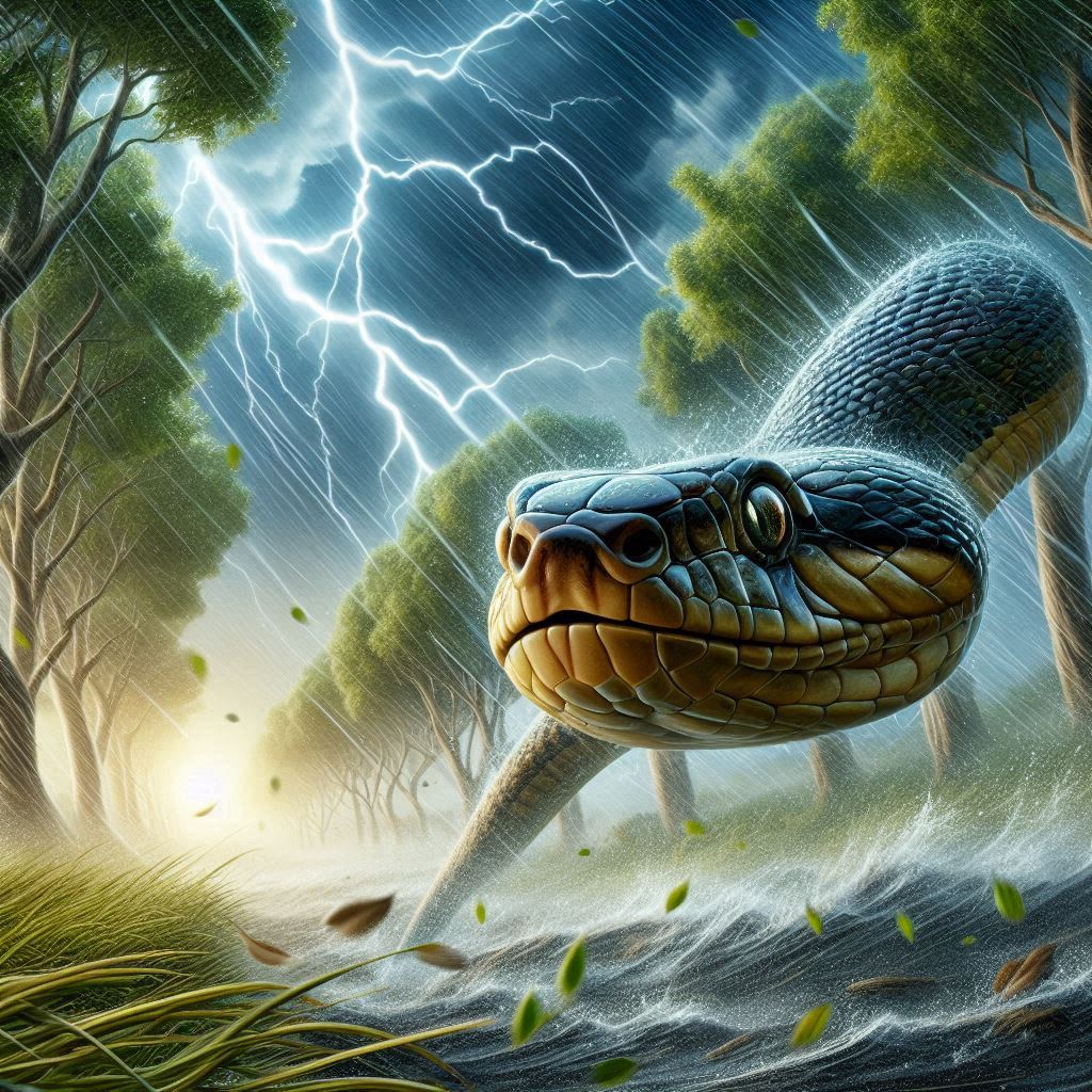 Animals Braving the Storm 18