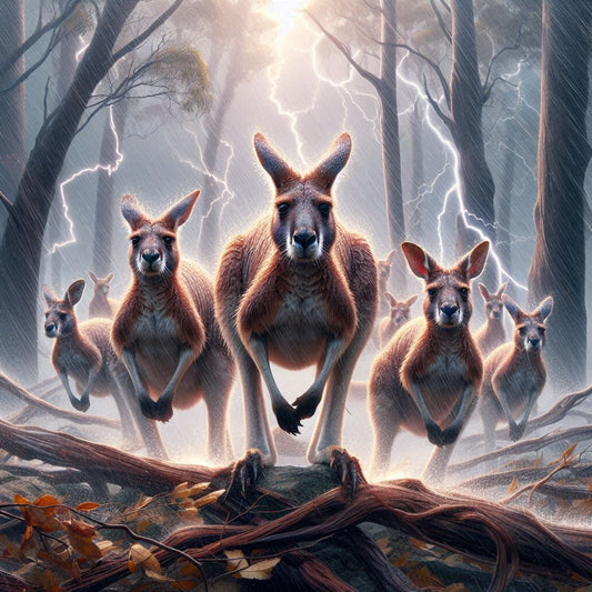 Animals In The Storm
