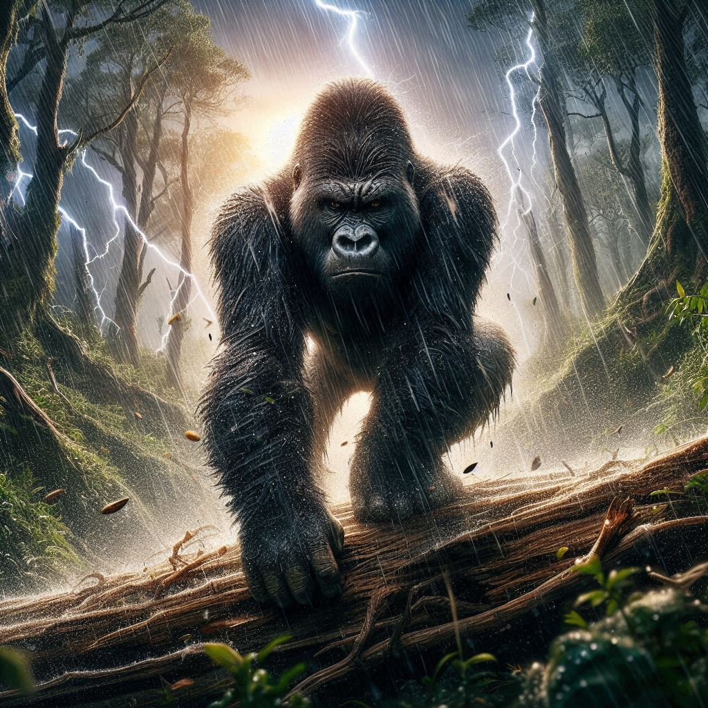 Animals Braving the Storm 12