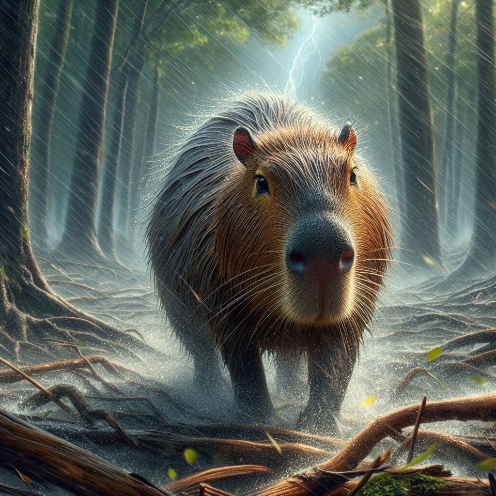 Animals Braving the Storm 3