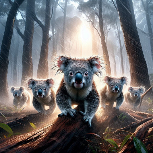 Animals Braving the Storm 10