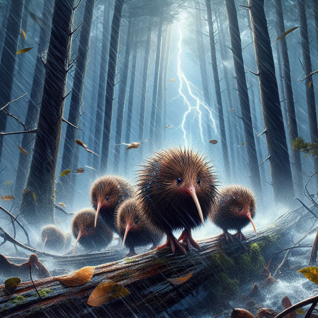 Animals Braving the Storm 8