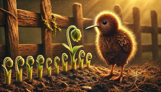 Kiwi and his Garden 4