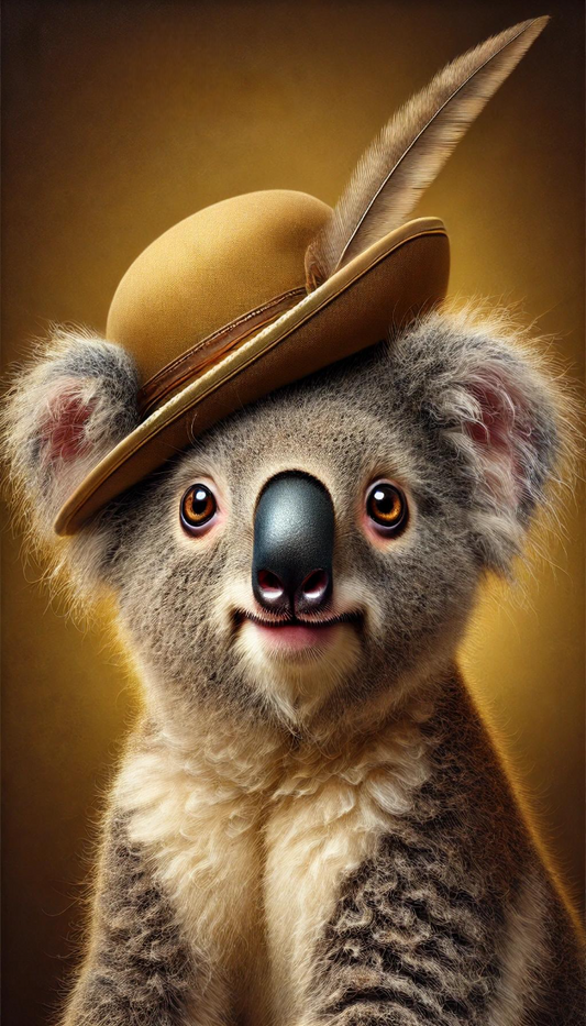Animals in Hats 14