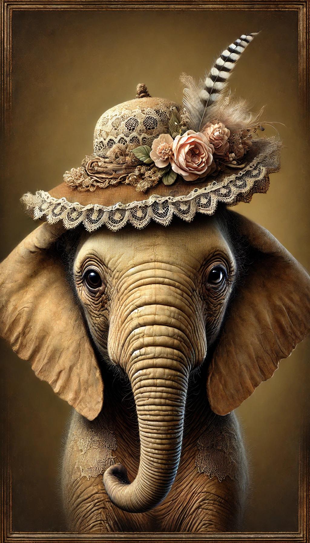 Animals in Hats 4