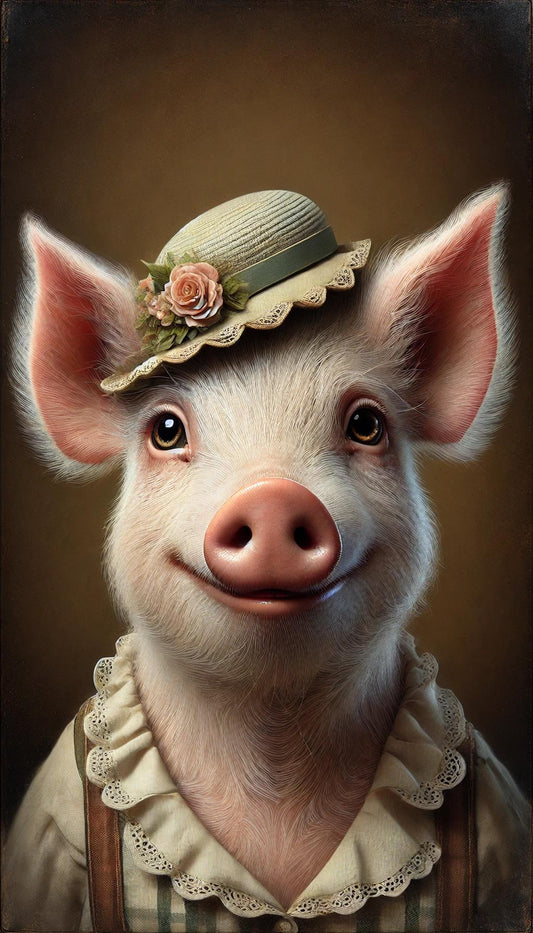 Animals in Hats 17