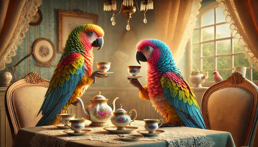 Animals in 1920s Cafe 21