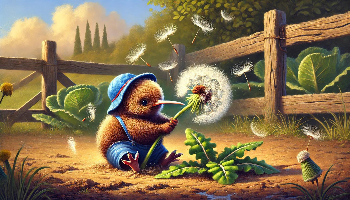 Kiwi and his Garden 11