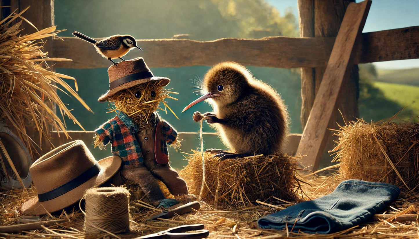 Kiwi and his Garden 12