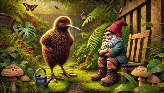 Kiwi and his Garden 17