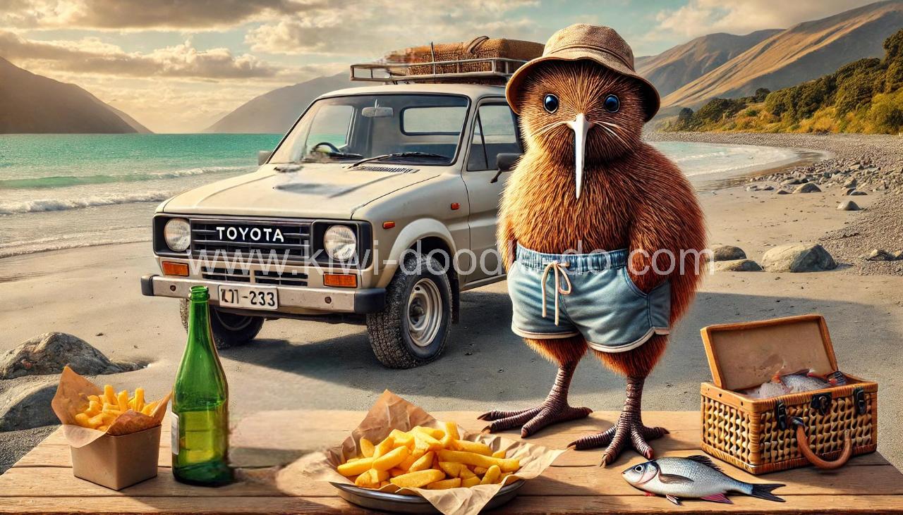 Kiwi Life - 2026 Wall Calendar