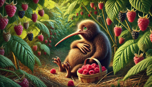 Kiwi and his Garden 16