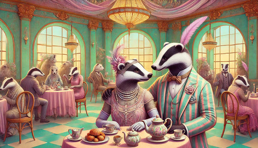 Animals in 1920s Cafe 1