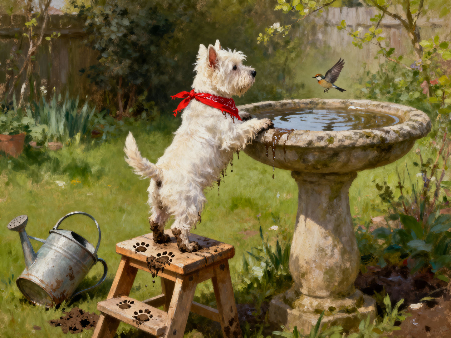 West Highland White Terrier - 2026 Wall Calendar