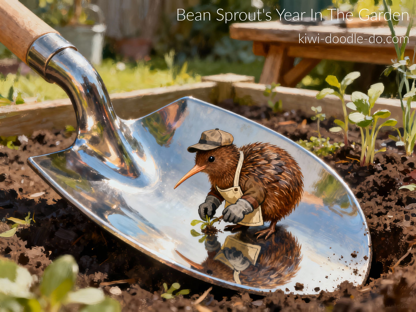 Bean Sprout's Year in the Garden - 2026 Wall Calendar