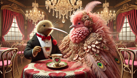 Animals in 1920s Cafe 25