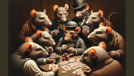 Animals Playing Poker 1