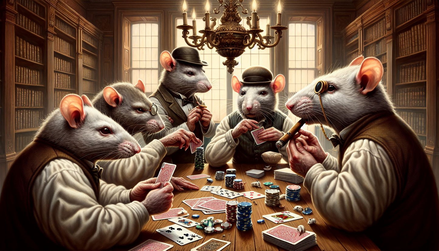 Animals Playing Poker 2