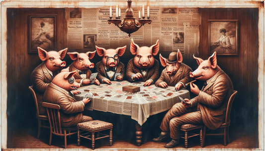 Animals Playing Poker 3