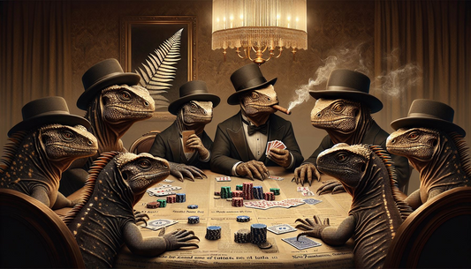 Animals Playing Poker 4