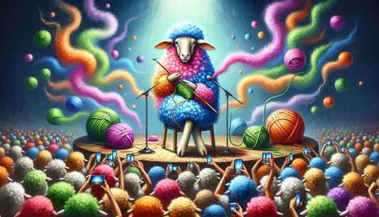 Knitting Sheep