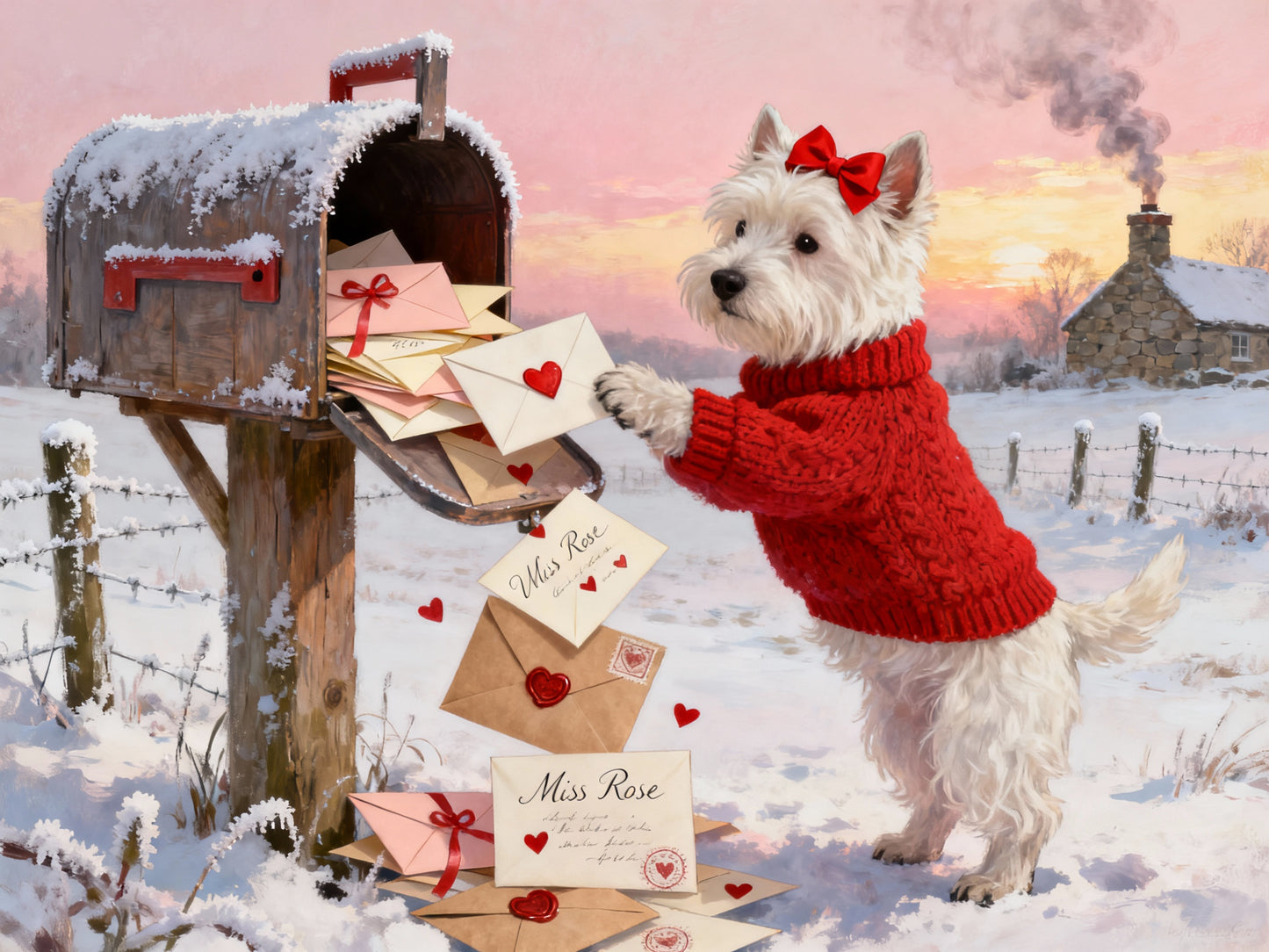 West Highland White Terrier - 2026 Wall Calendar