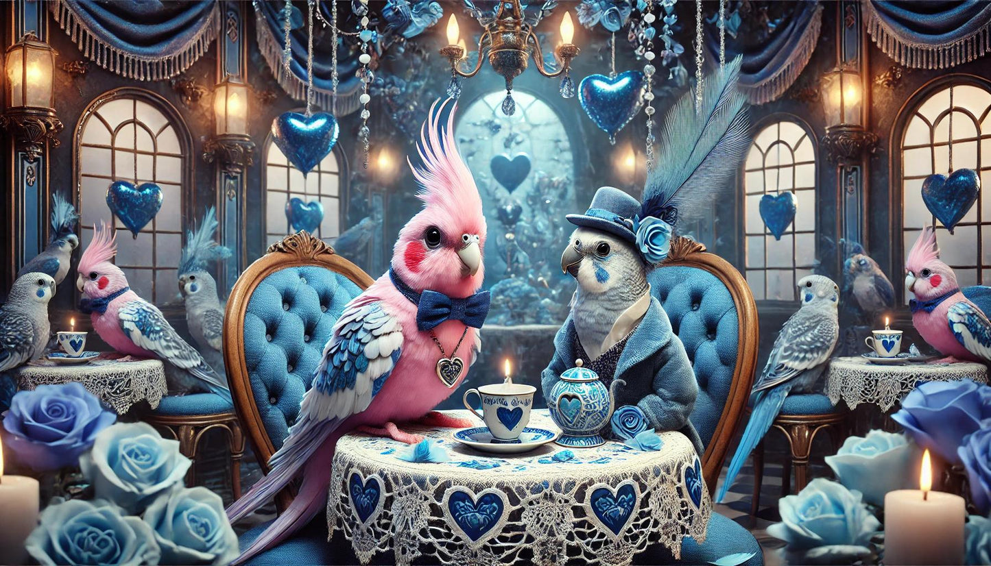 Animals in 1920s Cafe 43