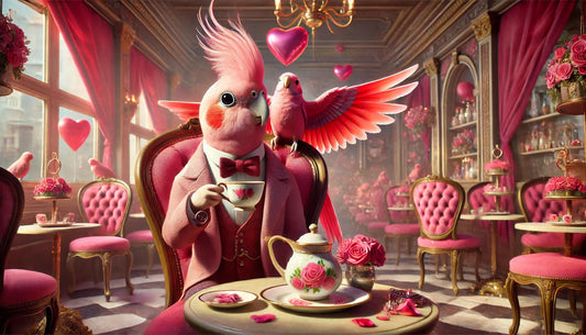 Animals in 1920s Cafe 37