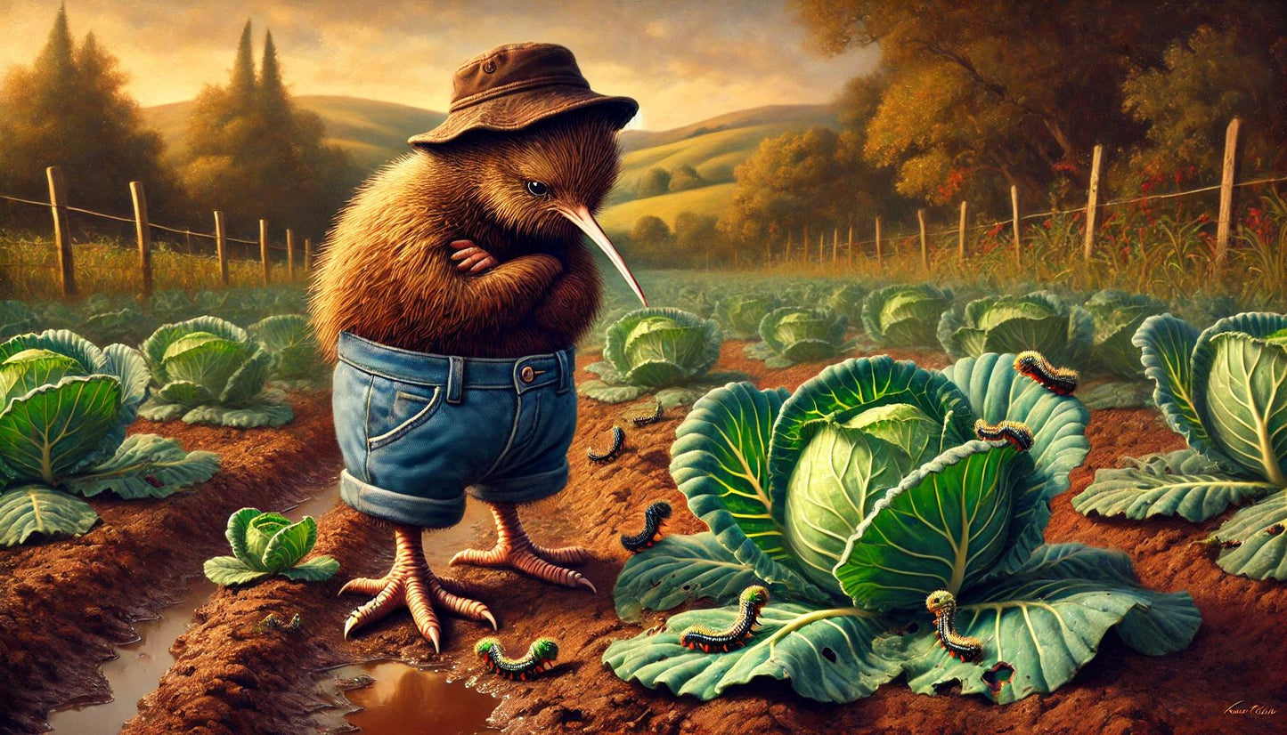 Kiwi and his Garden 23