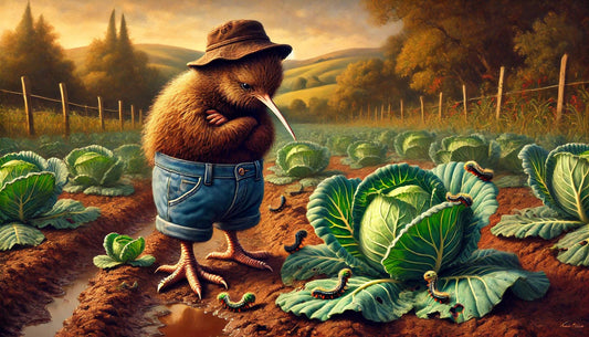 Kiwi and his Garden 23