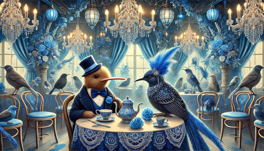 Animals in 1920s Cafe 46