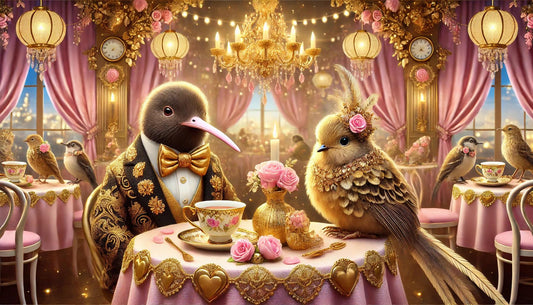 Animals in 1920s Cafe 28