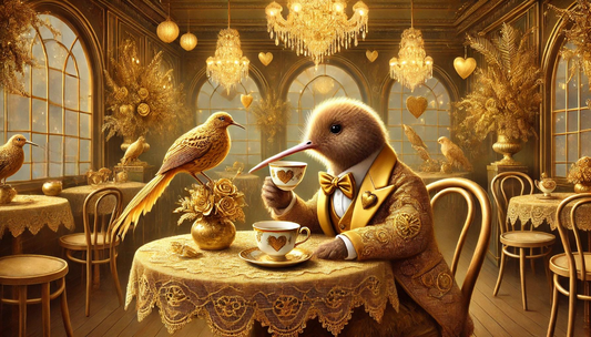 Animals in 1920s Cafe 13